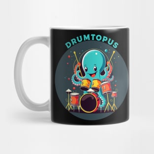 Drumming Octopus - drumtopuss Mug